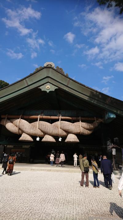 島根の出雲大社には、全国の神様が集まる