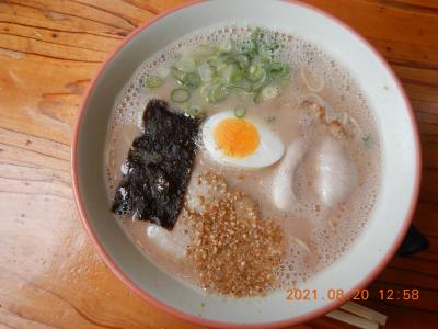 九州とんこつラーメン発祥の地「久留米」でとんこつラーメンを食べてみた・・・