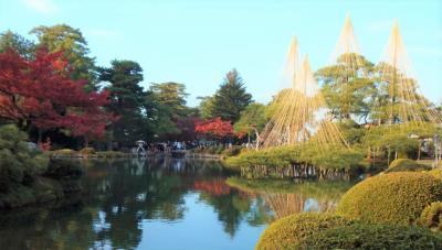 宇奈月温泉延対寺荘に泊まり、兼六園の紅葉を見学しました