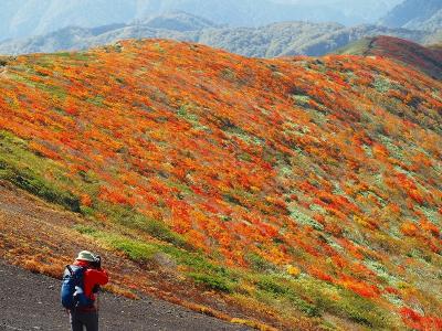 秋田駒ヶ岳②　ムーミン谷と絶景の紅葉