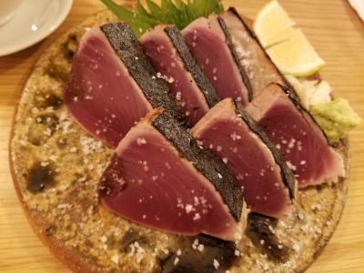 カツオのたたきが絶品❗