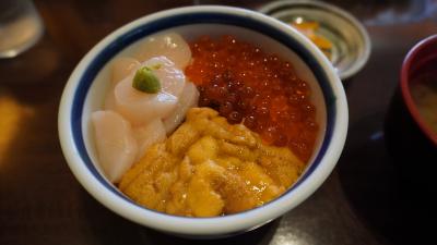 日帰りで函館へ。弾丸なので食べ物中心で行きます。