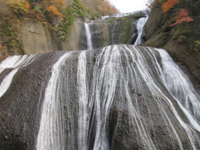 晩秋の北関東（袋田の滝）