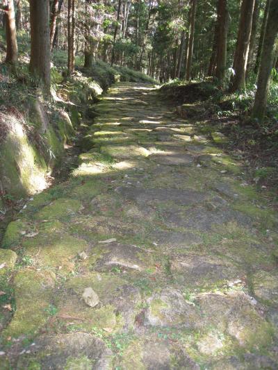 大湫宿と琵琶峠の苔むす石畳を歩く