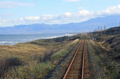ANAダイヤ修行の旅4-1、&quot;主役は斜里岳&quot;オホーツクから釧路湿原への一両編成・釧網本線鉄旅