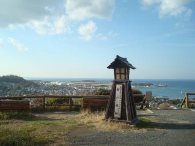 館山駅から、渚の駅たてやま・城山公園まで歩きました。