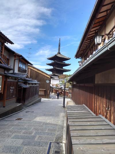 紅葉未満の京都！久々に歩いてみました！美味しいものも食べながら