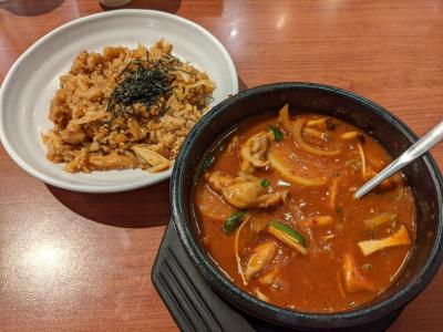 みずきの湯で昼寝＆韓国料理店「豚まに」でランチ