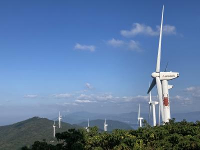 オレンジフェリーで愛媛へ♪　Vol.5　佐田岬半島ドライブ前編　人生で一番たくさん風車を見た日
