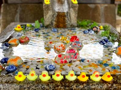 2021年　るなさんと駆け巡る夏の京都【3】最終日はぼっち観光～花手水巡りと食べ歩き＆名古屋に寄り道～