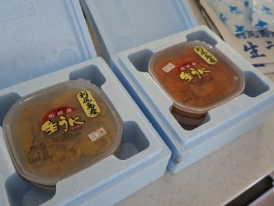 2021年夏　今年も利尻島のウニを自宅で食す＆醤油も利尻