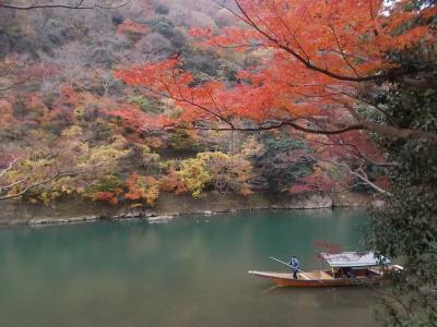 京都 嵯峨・嵐山の紅葉と小倉山