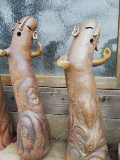 ママ友と埴輪作り体験へ