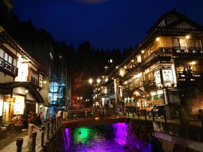 幻想的な銀山温泉の夜－千年廻廊２０２１－