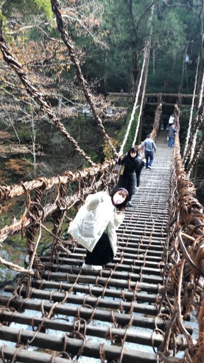 秘境の温泉旅、祖谷渓へ