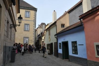 2014年チェコ・ハンガリー旅行記　第18回　プラハ散策その9　プラハ城の黄金小路を歩く