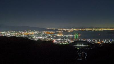 宝石箱の夜景が奇麗～!