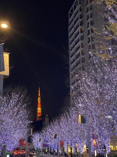 2021年12月【1】コンラッド東京宿泊&ドラマロケ地巡りとクリスマスイルミネーション