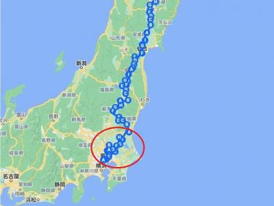 【2021路線バスで東北縦断】(1)新宿→水戸