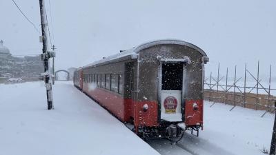 【2021年12月22日夜～25日朝】弘前・五所川原の温泉・サウナと、津軽鉄道ストーブ列車