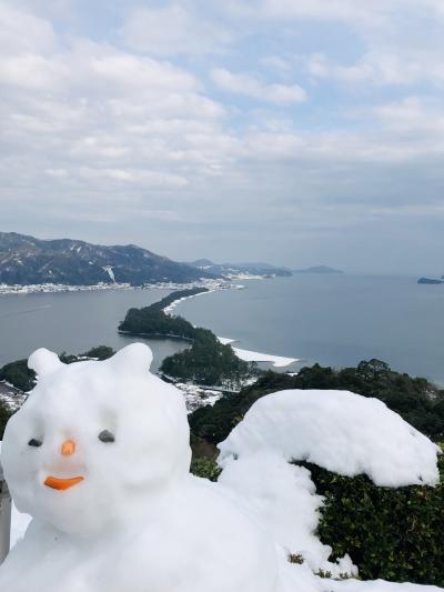 雪だるまと飛龍観