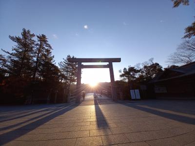 伊勢神宮と二見浦の夫婦岩へ参拝しました