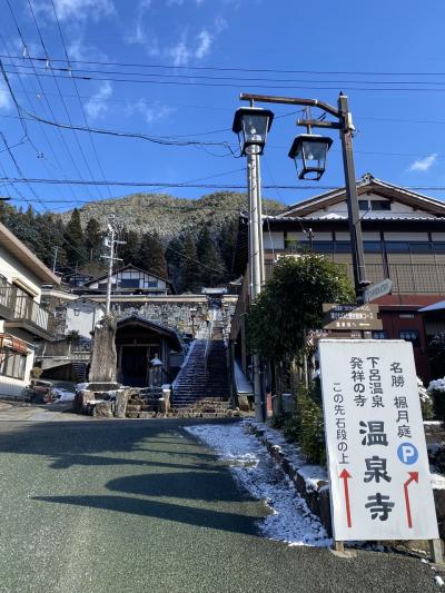 冬に車で東京から下呂温泉まで向かう