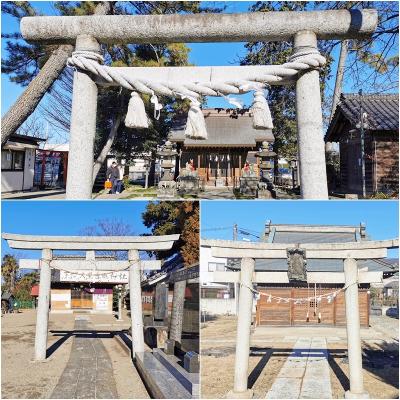 正月３日：今日も良い天気、神社巡りに～(^^♪ (2022.01.03)