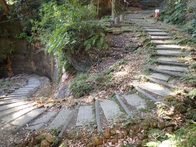 冬旅　バイクで坂東観音巡り　切通し参道から東金日吉神社・本斬寺へ行きました。