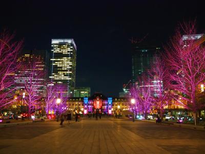 久しぶりの東京イルミネーション巡り【１】MARUNOUCHI BRIGHT CHRISTMAS 2021