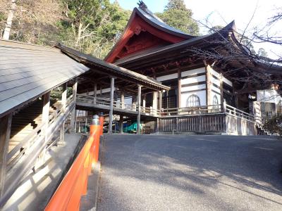 冬旅　バイクで坂東観音巡り　八鶴湖畔西福寺へ行きました。