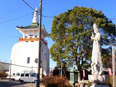 冬旅　バイクで坂東観音巡り　茂原公園　藻原寺（そうげんじ）