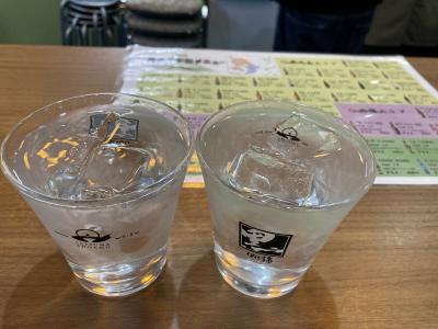 鹿児島市を訪問。焼酎を飲みました。