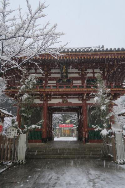 大雪の東京散歩 山手七福神めぐり