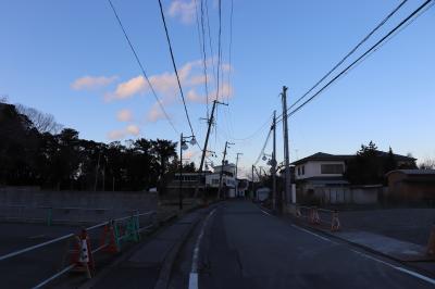 冬の東北ひとり旅 @2021.12～2022.1【2日目】東京→仙台(福島県双葉町寄道)