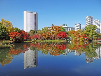 紅葉の札幌　中島公園