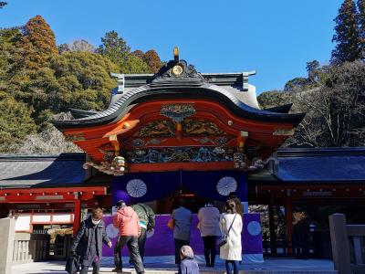 鹿児島にピーチで日帰り　霧島神宮と足湯