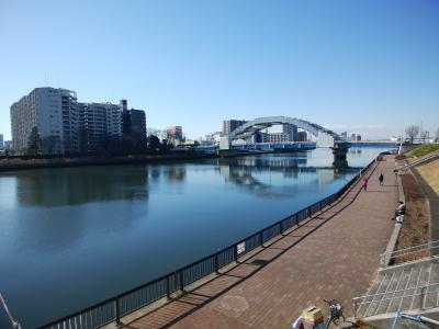 北千住-隅田川-荒川巡り