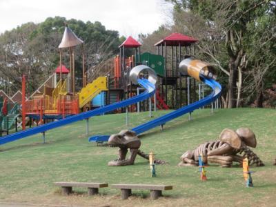 平塚のふれあい動物園がある平塚総合公園を散策しました