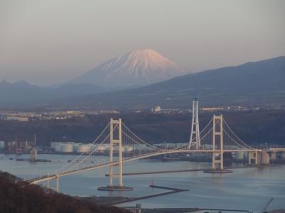 フェリー&温泉旅 2021北海道・その6.測量山早朝登山&洞爺湖温泉へバス旅