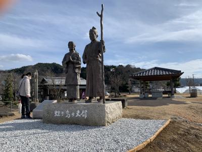 鎌倉殿の13人 遺跡巡り 伊豆の国市(蛭ヶ小島・願成就院・守山・北條寺・三島大社 等)