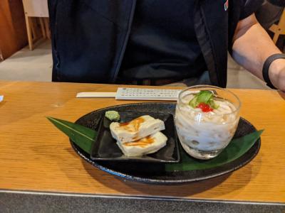 京都駅にて、豆腐尽くしをいただく