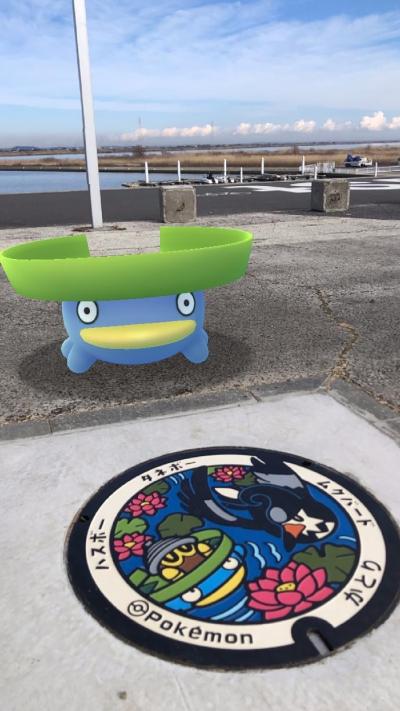 ポケモンマンホール　かとり