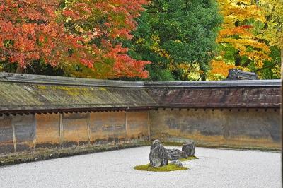 晩秋の京都紅葉巡り２０２１（４日目）ー一乗寺界隈、金閣寺・龍安寺ー