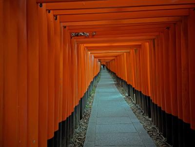 紅葉の京都へ2021〈３〉稲荷山お山めぐり（伏見稲荷大社）、東西本願寺、紅葉の名所・南禅寺もー♪宿泊はＲＶパーク京都中央で車中泊♪