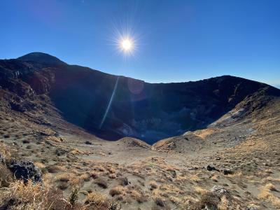 高千穂峰から二子石まで 熟年夫婦のマゾ的縦走登山