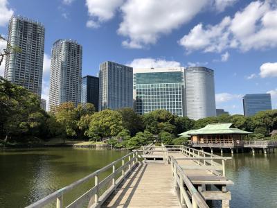 【竹芝散策-4】実は初めて入ってみた旧浜離宮庭園