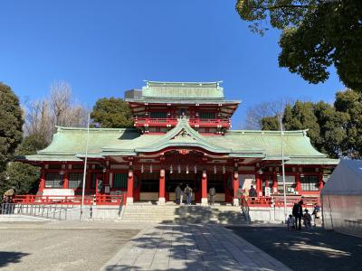 2022年1月　東京十社めぐり　その１