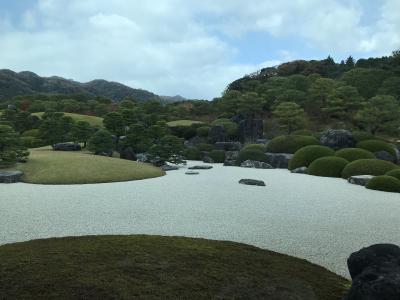 ちょっと山陰へ ①　足立美術館・鳥取砂丘