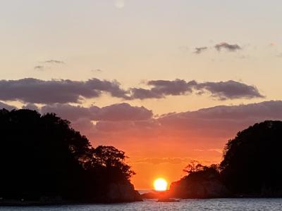 高知県観光・足摺岬と宿毛のだるま夕日